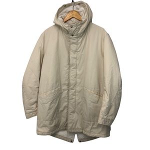 BURBERRY London Beige Men’s Hooded Coat Jacket Sz Small Made In Italy.